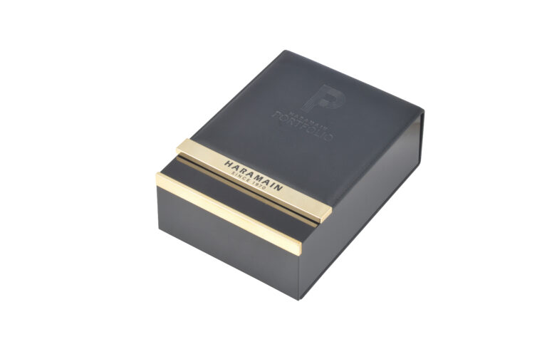 rigid-perfume-box-with-gold-trim