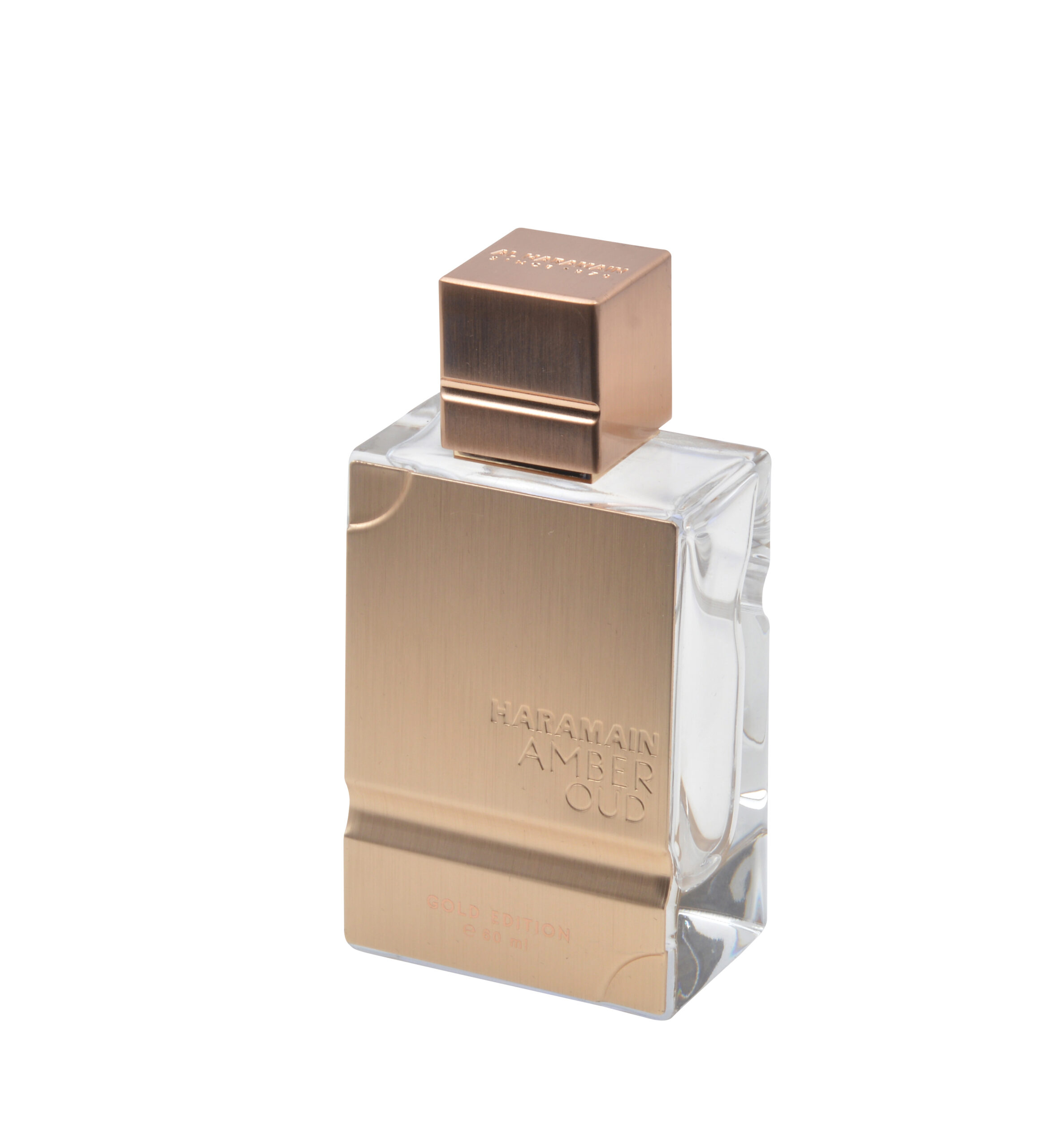 Square Perfume Bottle with Matching Cap - Image 2